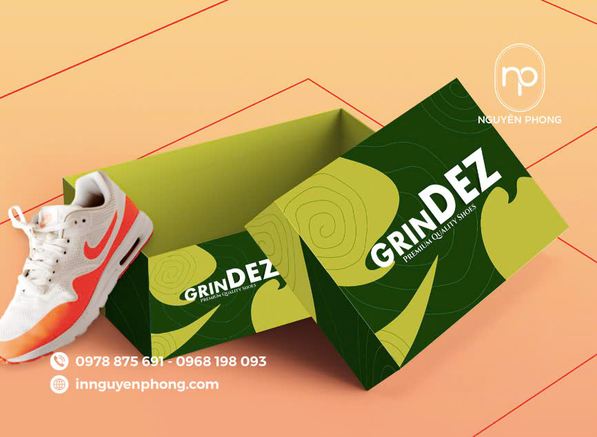 Hộp giấy nắp rời phổ biến